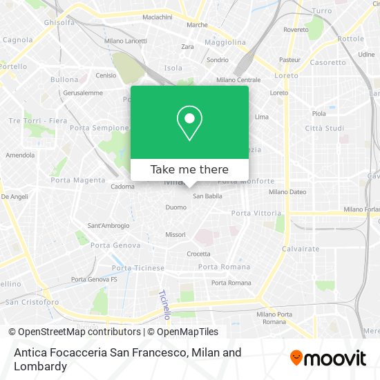 Antica Focacceria San Francesco map