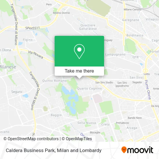 Caldera Business Park map
