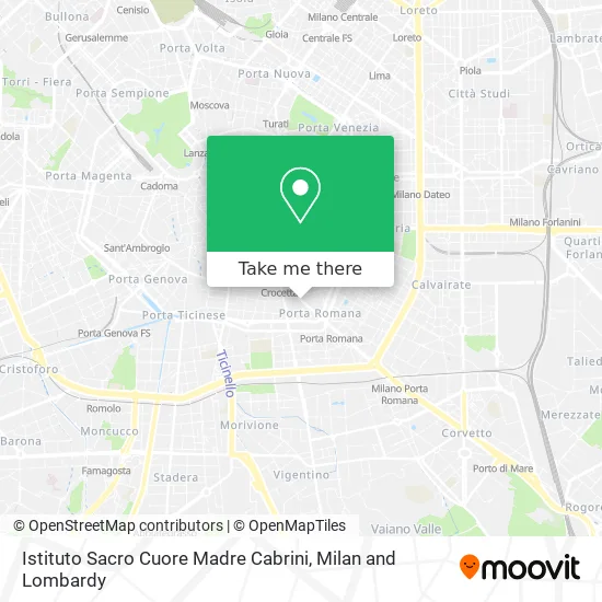 Istituto Sacro Cuore Madre Cabrini map