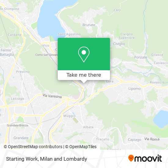 Starting Work map