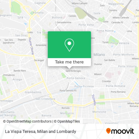 La Vispa Teresa map