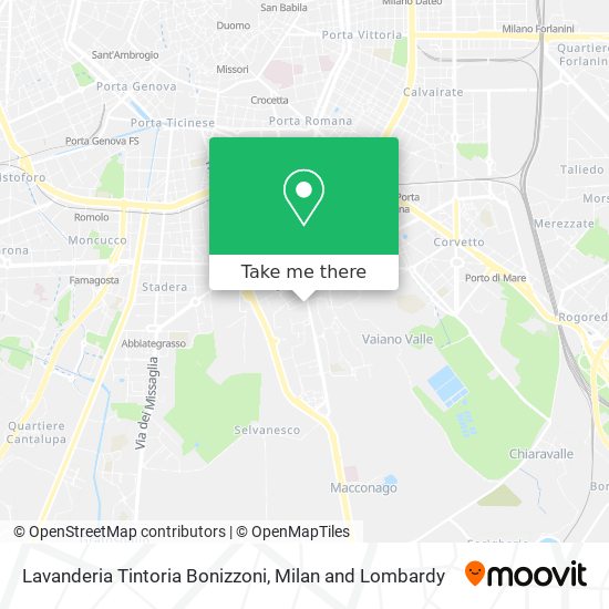 Lavanderia Tintoria Bonizzoni map