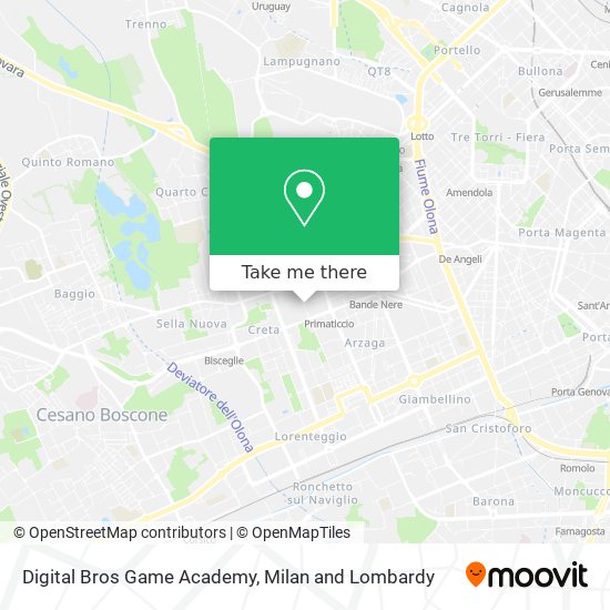Digital Bros Game Academy map