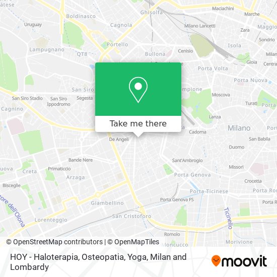 HOY - Haloterapia, Osteopatia, Yoga map