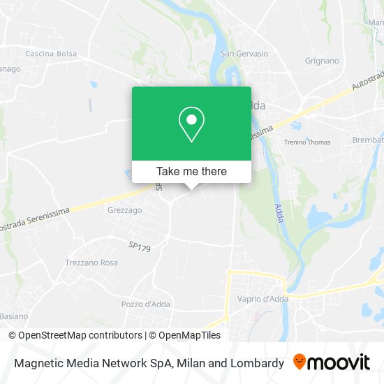 Magnetic Media Network SpA map
