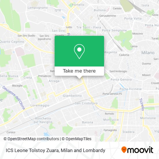 ICS Leone Tolstoy Zuara map