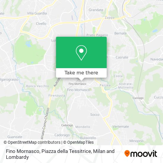 Fino Mornasco, Piazza della Tessitrice map