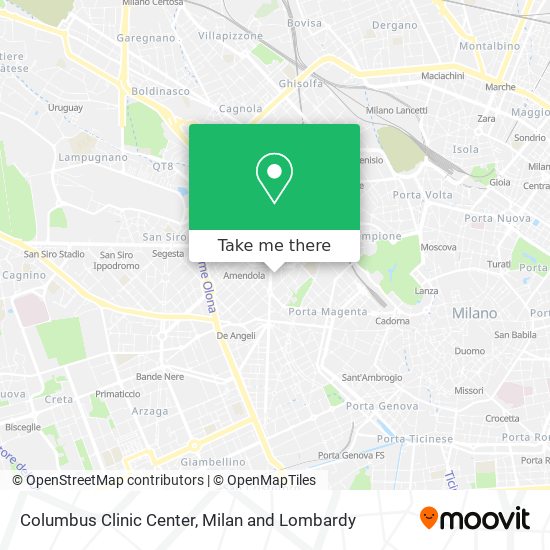 Columbus Clinic Center map