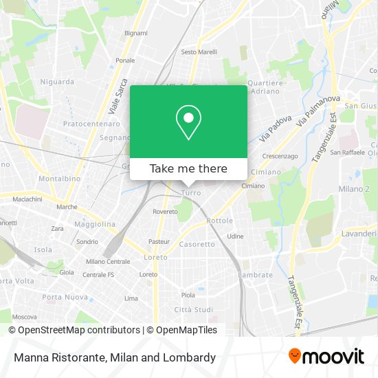 Manna Ristorante map