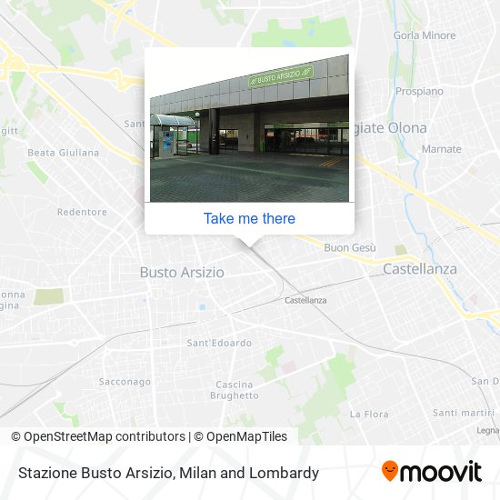 Stazione Busto Arsizio map