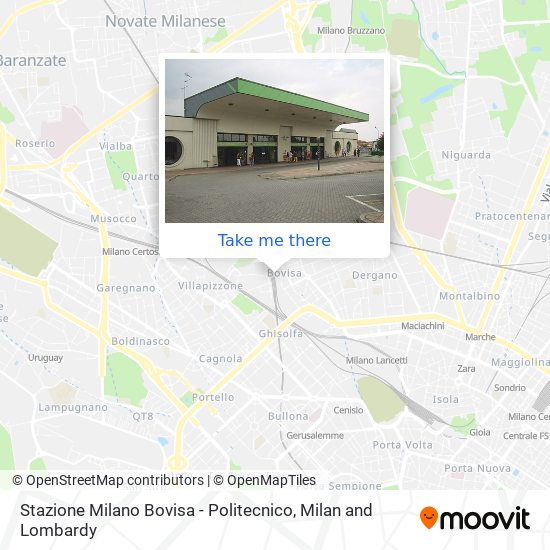 Stazione Milano Bovisa - Politecnico map