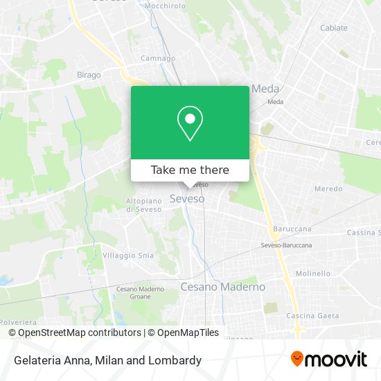 Gelateria Anna map