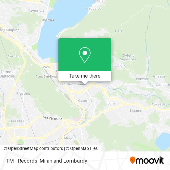 TM - Records map