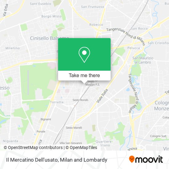 Il Mercatino Dell'usato map