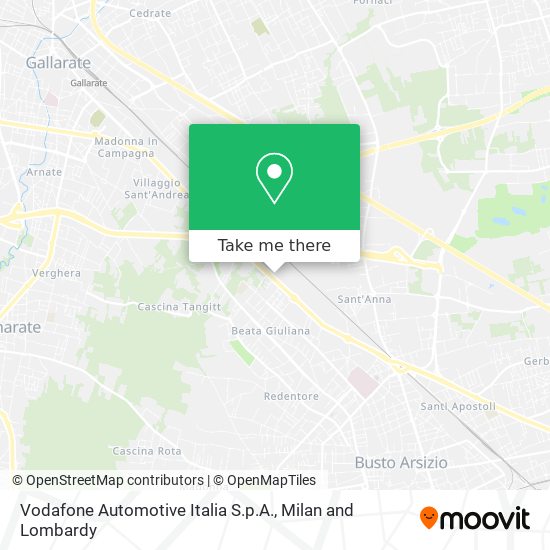 Vodafone Automotive Italia S.p.A. map