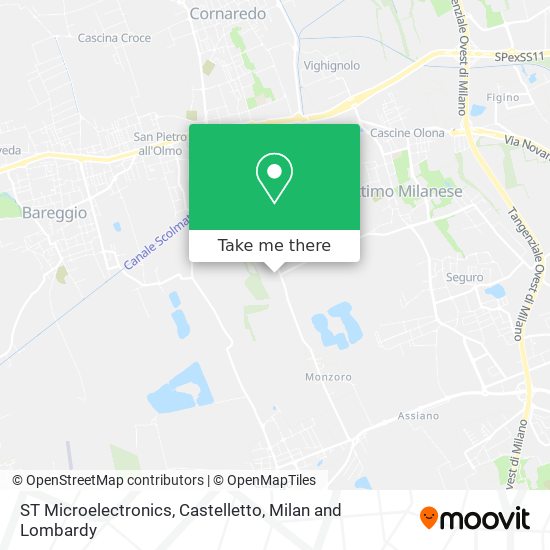 ST Microelectronics, Castelletto map