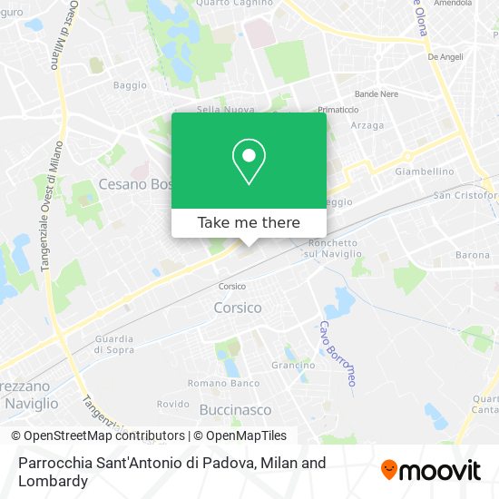 Parrocchia Sant'Antonio di Padova map