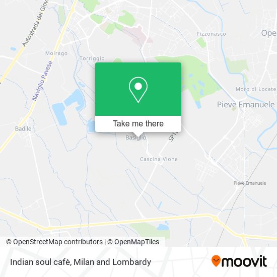 Indian soul cafè map