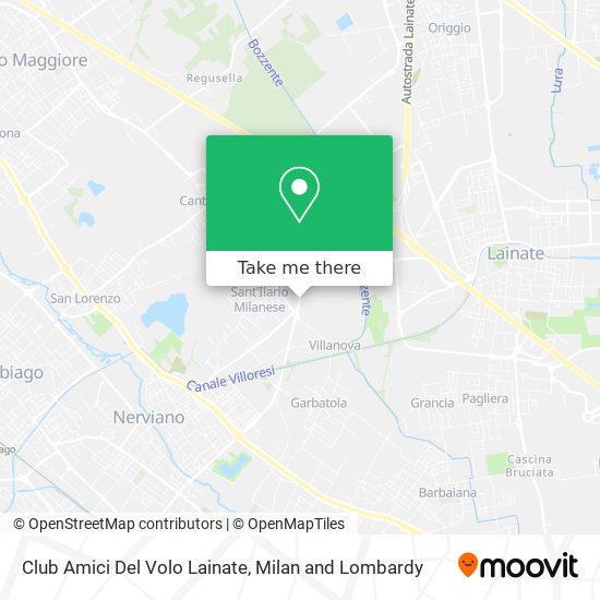 Club Amici Del Volo Lainate map