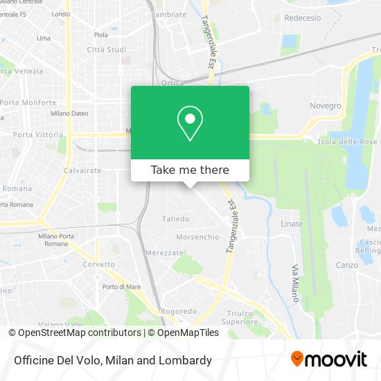 Officine Del Volo map