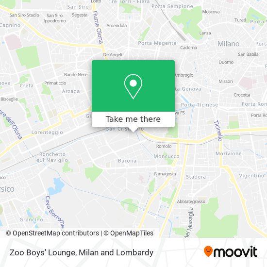 Zoo Boys' Lounge map