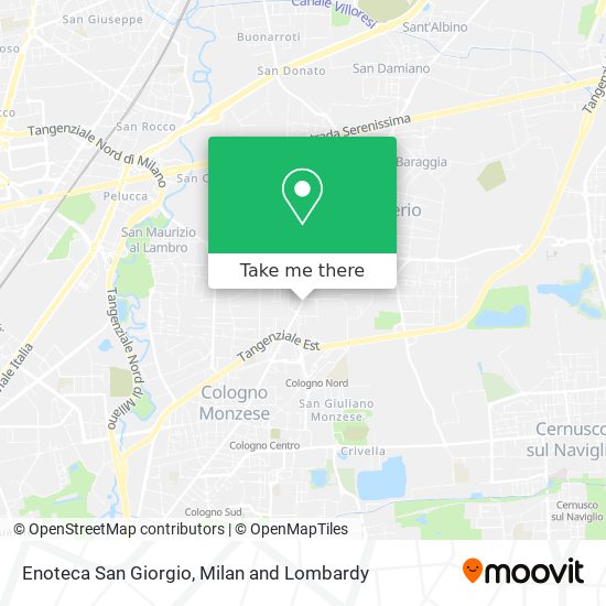 Enoteca San Giorgio map