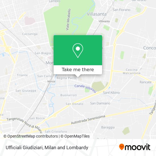 Ufficiali Giudiziari map