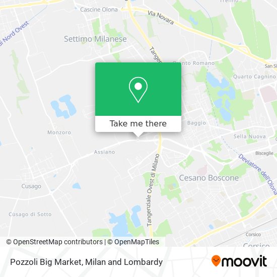 Pozzoli Big Market map