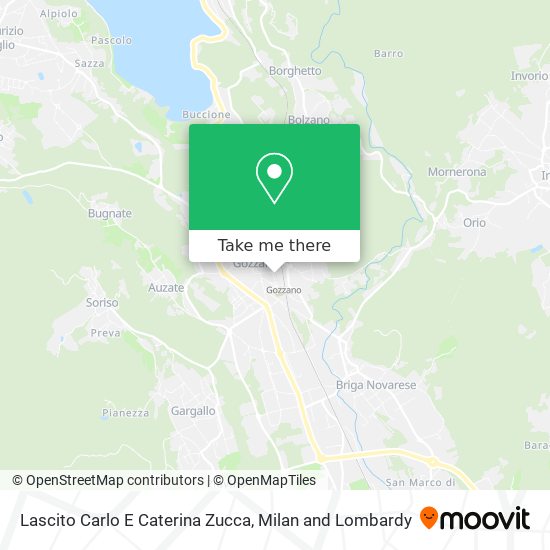 Lascito Carlo E Caterina Zucca map