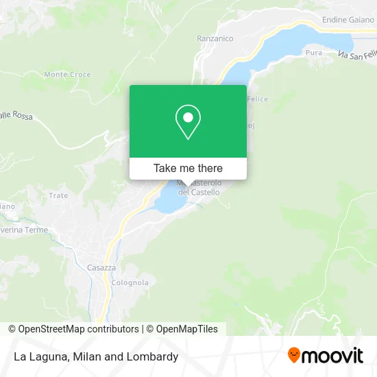 La Laguna map