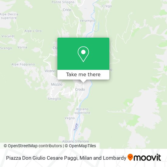 Piazza Don Giulio Cesare Paggi map