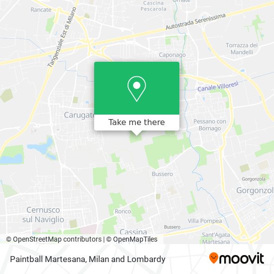 Paintball Martesana map