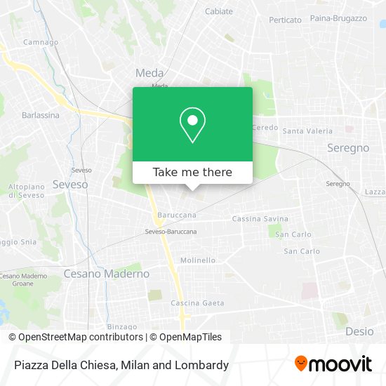 Piazza Della Chiesa map