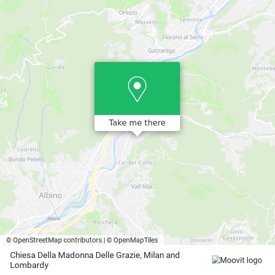 Chiesa Della Madonna Delle Grazie map