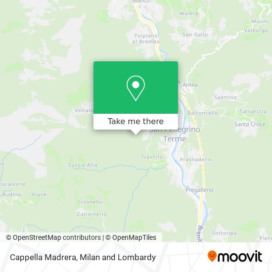 Cappella Madrera map