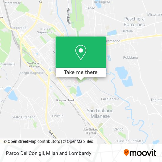 Parco Dei Conigli map