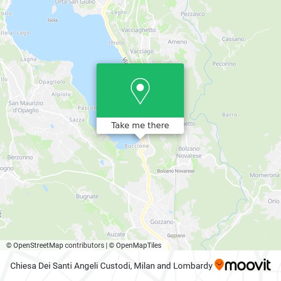 Chiesa Dei Santi Angeli Custodi map