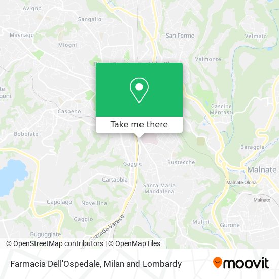 Farmacia Dell'Ospedale map