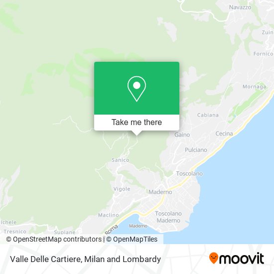 Valle Delle Cartiere map