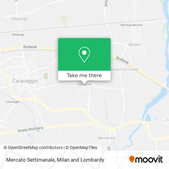 Mercato Settimanale map