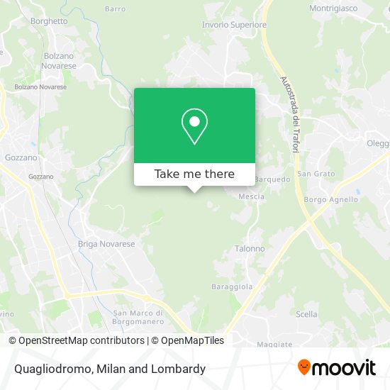 Quagliodromo map
