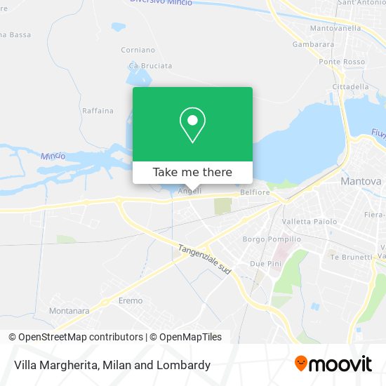 Villa Margherita map