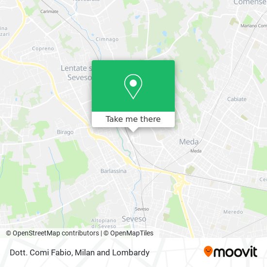 Dott. Comi Fabio map