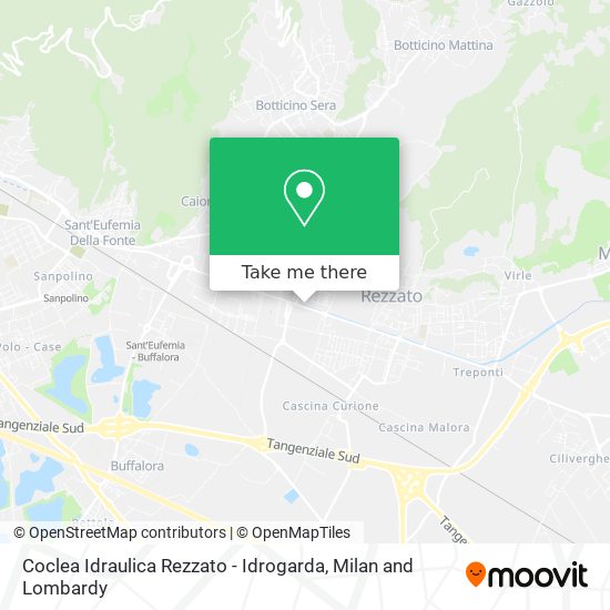 Coclea Idraulica Rezzato - Idrogarda map