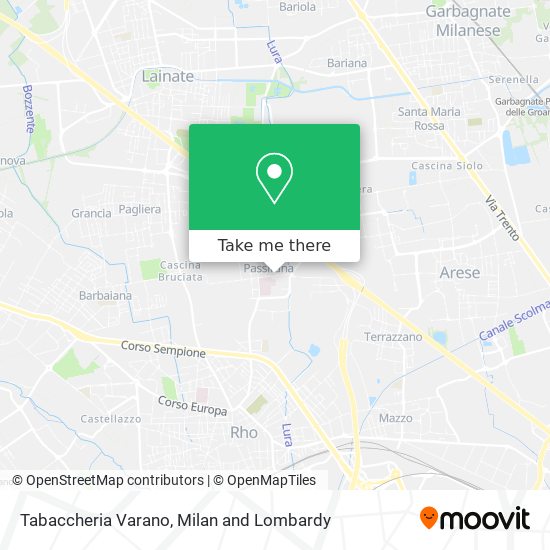 Tabaccheria Varano map