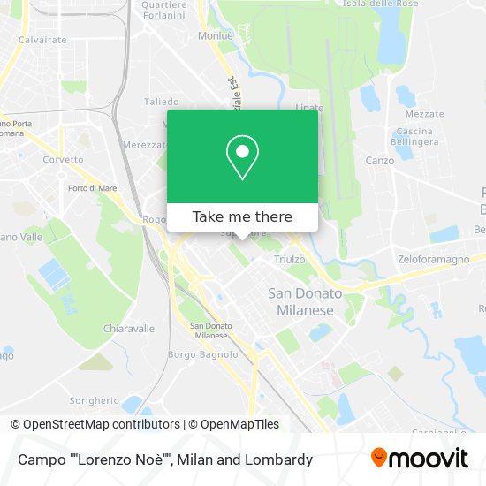 Campo ""Lorenzo Noè"" map