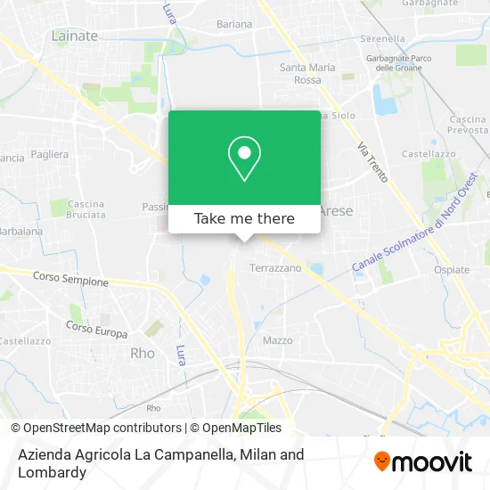 Azienda Agricola La Campanella map