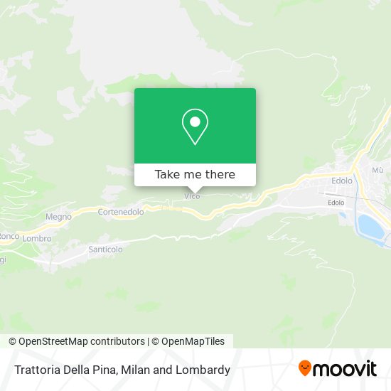 Trattoria Della Pina map
