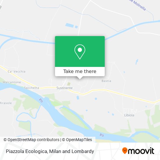 Piazzola Ecologica map