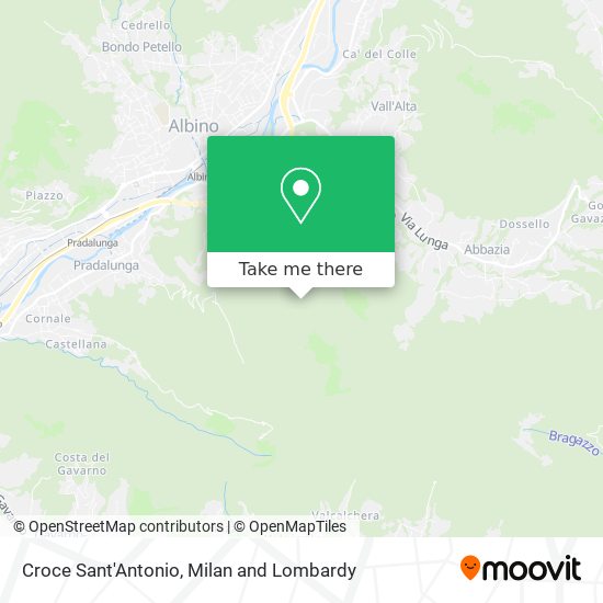 Croce Sant'Antonio map